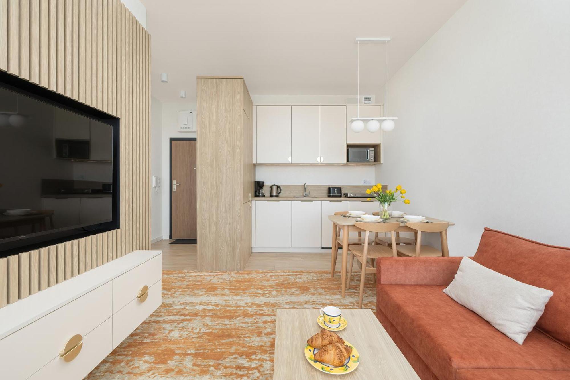 Sun & Beach Apartments Bel Mare With Parking By Noclegi Renters 미엥지즈드로예 외부 사진